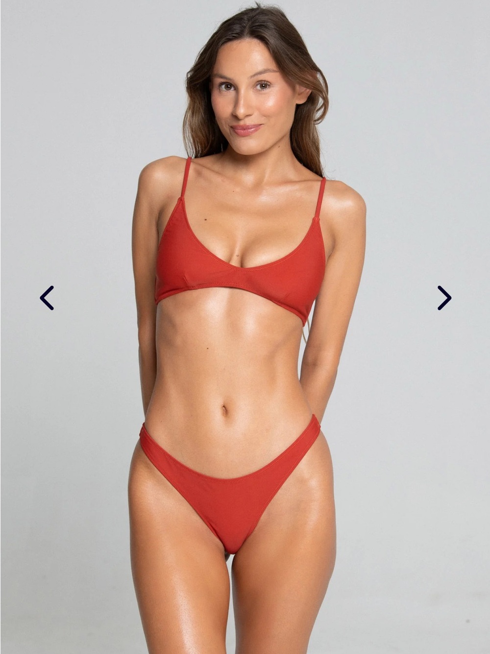 Bright swimwear set in Red